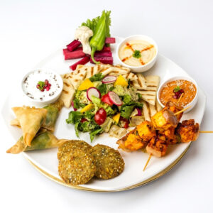 Veg Mediterranean Mezze Platter