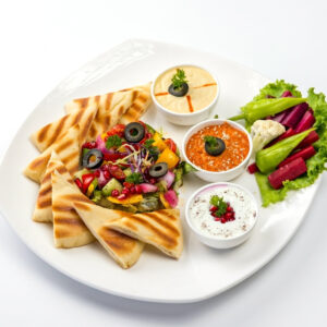 Arabic Trio Mezze Vegetarian