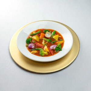 Assorted Vegetables in Schezwan