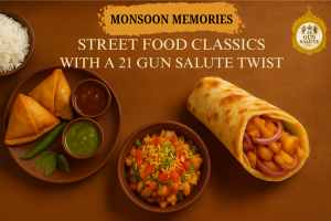Monsoon Memories: Street Food Classics with a 21 Gun Salute Twist