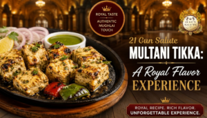 21 Gun Salute Multani Paneer Tikka: A Royal Flavor Experience