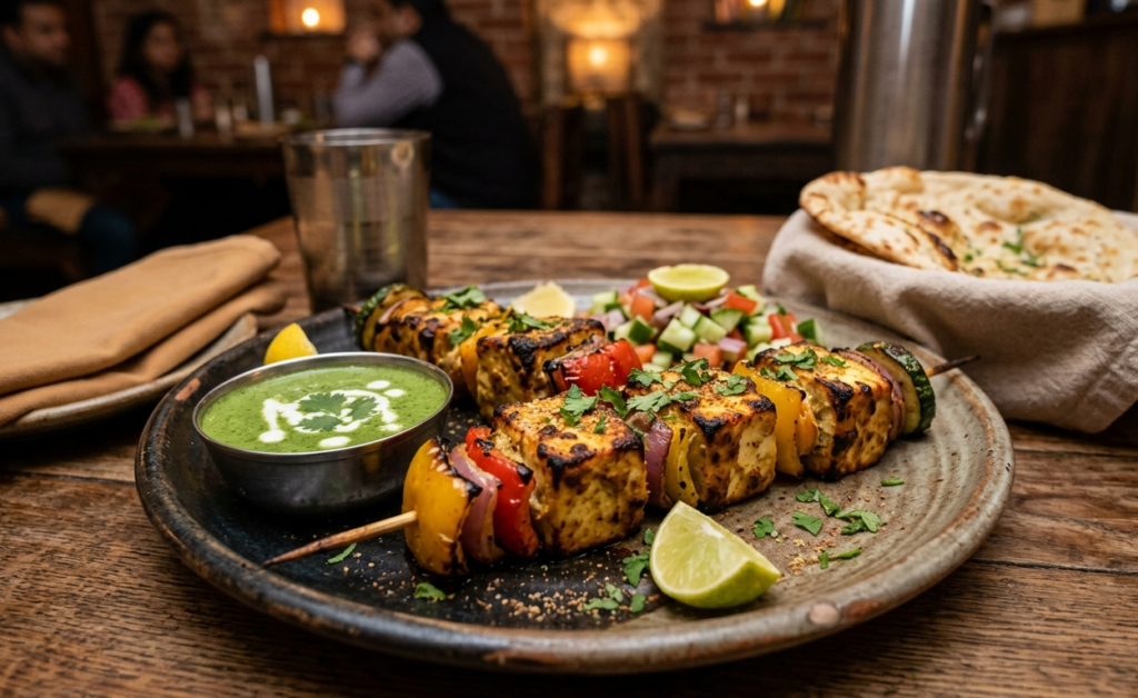 21 Gun Salute Multani Paneer Tikka: 