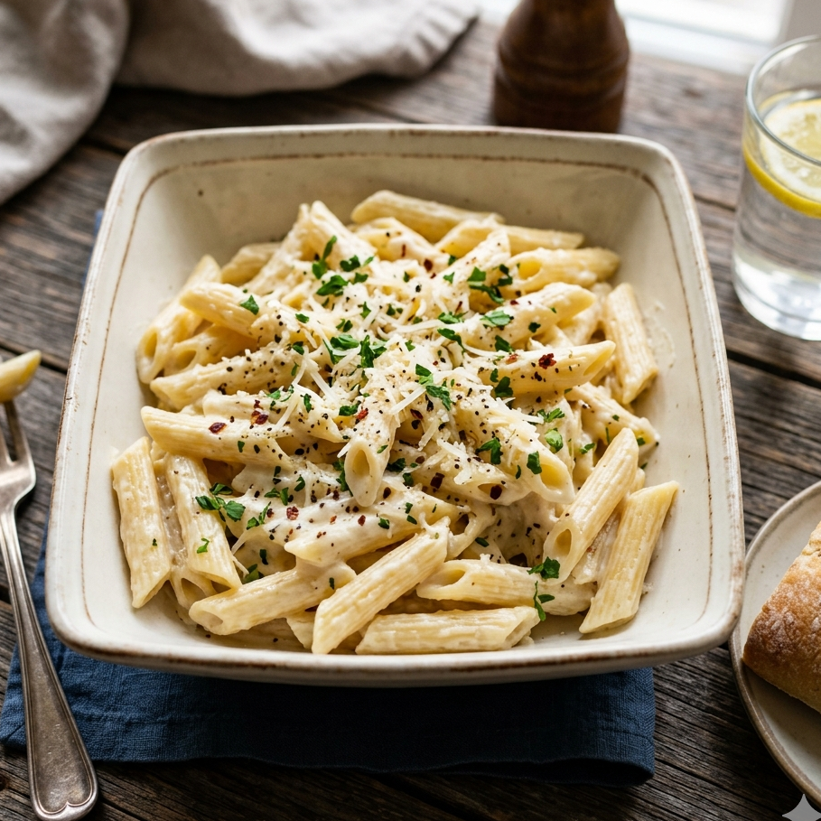 Penne Alfredo
