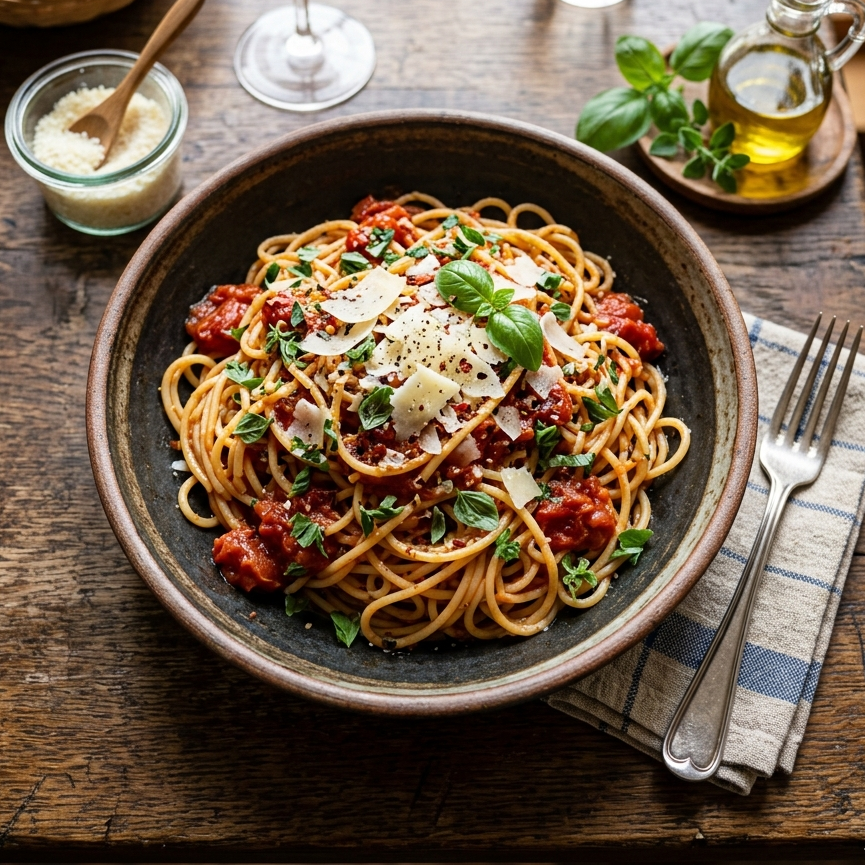Tomato Herb Pasta