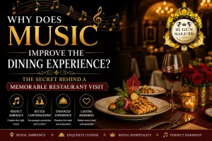 Why does music improve the dining experience