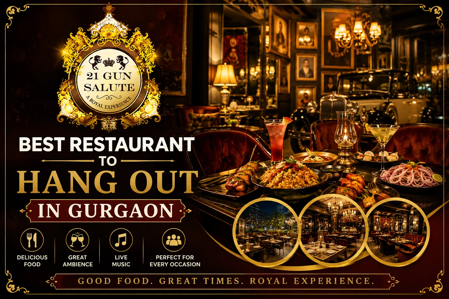 Best Restaurant to Hang Out in Gurgaon