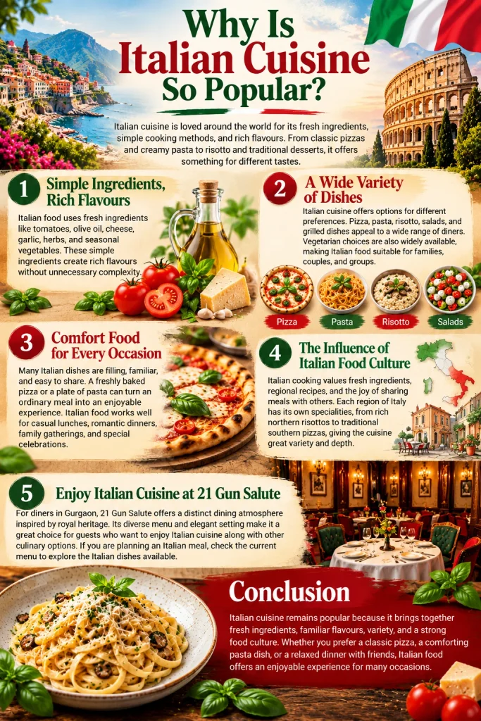 Why Is Italian Cuisine So Popular?
